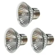3PCS Reptile Heating Light Bulb UVA UVB Tortoise Turtle Lizard UV Basking Lamp