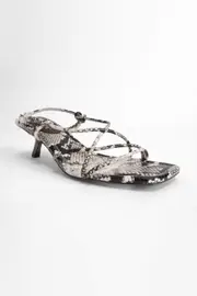 Florence Heel Snake Size 36 | Elka Collective