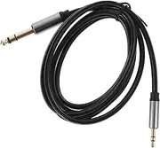 HAMPPLIES Stereo Audio Cable Male to Male Connector for Mobile Phones Computers Amplifiers Mixing Consoles Versatile Audio Connection for Musicians Professionals