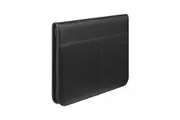 Spirax 34cm Slimline Zippered A4 Compendium Portfolio Personal Organiser Black