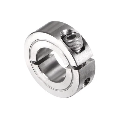 Single Split Clamp-On Shaft Collar 3/4" Bore One-Piece Clamping Collar 1-1/2" OD