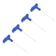 4pcs 1.5mm Ball End Hex Key T-Handle Wrench Spanner, Metric CR-V Steel