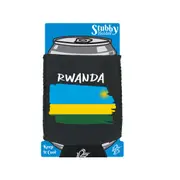 Rwanda Country Flag Nationality - Stubby Holder With Base