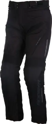 Modeka Lonic, textile pants , color: Black , size: 3XL