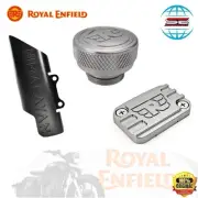 Royal Enfield master cylinder guard, reservoir & oil filler cap for himalayan