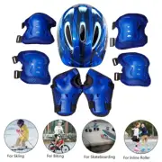 7x Kids Roller Skating Protective Gear Set Helmet Knee Elbow Wrist Guards Pad