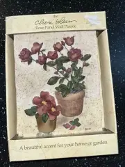 Cheri Blum Wall Plaque - Rose Panel IV - 2003 A5