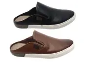Brand New Ferricelli Lucca Mens Leather Slip On Casual Shoes Made In Brazil