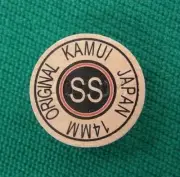 Layered Kamui Japan Pool Snooker Billiard Cue Tip Original TAN SUPER SOFT 14mm