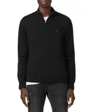 Allsaints Kilburn Quarter Zip Sweater XS