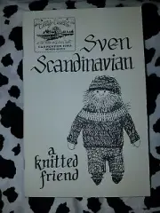 Cottage Creations: Sven Scandinavien, a knitted friend
