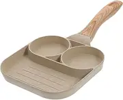 1 Set 3 in 1 Frying Pan Mini Pancake Griddle Breakfast Griddle Mini Bread Maker Camping Frying Pan Non Stick Pancake Frying Pan Griddle Pan Camping Pan Convenient Pan Frying Supply/908
