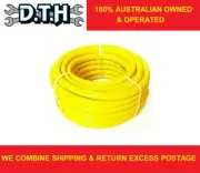 D.T.H 19MM (3/4'') X 100M (YELLOW) FIRE FIGHTING DELIVERY HOSE AUSTRALIAN MADE