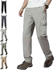 [Generic] Adorlina Pants for Men, Adorlina Cargo Pants, 2025 New Comfort Flex Fit Multi-Pocket Durable, Relaxed Fit Tactical Cargo Trousers