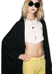 [Lauren Moshi] Eloise Dripping Happy Face Cardigan
