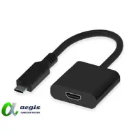 在飛比找蝦皮商城優惠-aegis艾吉斯 Type C 轉 HDMI 訊號轉接器 高