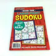 Penny Press Large Print SUDOKU Puzzles BOOK