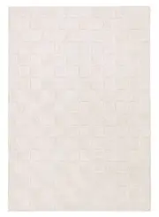 Ambra Ivory Checkered Rug