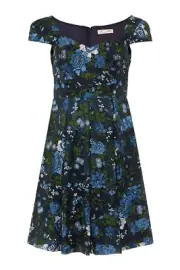 Alannah Hill midnight multicolour Dainty Rosette Dress Size 12 RRP: $429