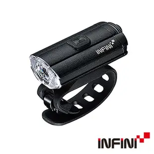 【INFINI】I-280P 高亮度鋁合金充電前燈 100流明(頭燈/車燈/警示燈/夜騎/安全/自行車/單車)