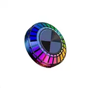 [Oimzzr] Colorful Rhythm Bone-Conduction BT Speaker Rechargeable Mini Portable Speaker with 72 Colors Breathing Disc Speaker Colorful and Rhythm Bone Conduction Bass Sound Box