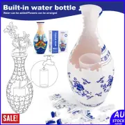 Arts 160Pcs 3D Puzzle Vase for Flowers Adults DIY Craft Kit Mind Challenge Gift