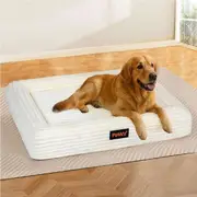 Pawz Dog Calming Bed Pet Orthopedic Foam Sofa Mattress Waterproof Washable XXL