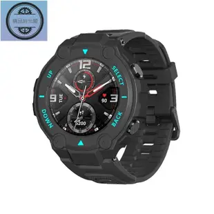 現貨 Amazfit T-REX T REX Pro 錶帶智能手錶矽膠手鍊 TPU 錶帶全外殼保險槓玻璃屏幕保護