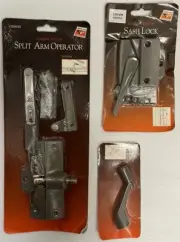 SET Andersen Left Hand Split Arm Operator, Sash Lock, Handle, Stone 1982-1995