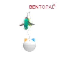 在飛比找momo購物網優惠-【BENTOPAL 邦特普】LED智能不倒翁(互動貓玩具/逗