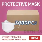 3000 PCs White KF94 Disposable Face Mask 4 Layer Wholesale or Bulk buy Order