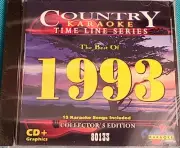 Chartbuster Karaoke Country 1993 CB80133 CDG Brooks Kershaw Morgan Tritt
