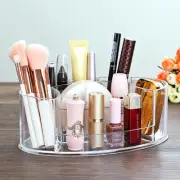Brushes Display Case Cosmetic Storage Box Vanity Makeup Organizer