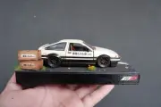1:32 Diecast toyota trueno initial d AE86 diorama abandoned rusty - Free Sticker