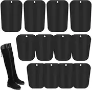 [TOMVAES] 12 Sheets Boot Shapers,Boot Trees for Tall Boots,3 Size 12/14/16inch Boot Form Inserts, Black Tall Boot Shaper Inserts Support for Women and Men(6 Pairs)