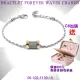 【CHARRIOL 夏利豪】Bracelet Forever Waves Charms永恆波浪墜手鍊玫瑰金-加雙重贈品 C6(06-102-1139-15)