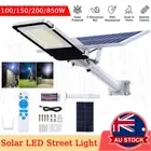 850W Solar LED Street Light & Remote Waterproof Outdoor Flood Garden Street Lamp