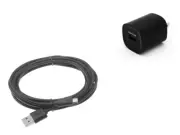 6ft Cable Fast 18W Home Charger Micro USB Power Adapter Cord for Phones Tablets