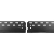 Atdec Telehook Universal Video Wall Mounting Plate Steel 100cm Simple Hook Black