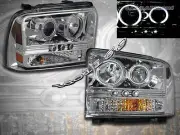2005-2007 FORD F250 F350 F450 PROJECTOR HEADLIGHTS CCFL (for: Ford)