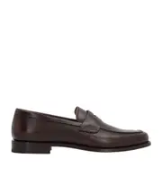 Milford leather loafers UK11 Black