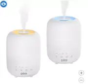 Pure Enrichment Top Fill Humidifier Bonus Set Bundle, 2-Pack 3L Hume Sense