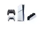 Sony PS5 Slim Disc Console 1TB 2x Controllers & Charging Station SNY-BD-PS5SLIM