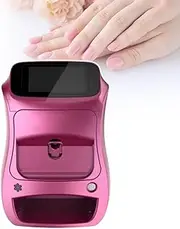 QLXYYFC Tabletop Mobile Nail Art Printer, 10 Seconds Painting 3D Nail Printer,with 5-Inch Control Screen for Manicurist and Nail Lovers