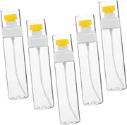 Ipetboom 5pcs 100ml Spray Bottles Makeup and Perfume Travel Bottles Refillable Leakproof for Essential Oils