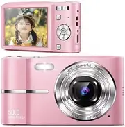 Y2K Camera 1080P Digital Camera Autofocus Vlogging Camera 50MP 16X Digital Zoom Anti-Shake Travel Selfie Camera
