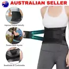 Posture Corrector Lumbar Brace Pain Relief Full Back Support Shoulder Brace Belt