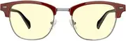 Gunnar Gaming and Computer Glasses - Diablo Sanctuary Edition Frame Colour: Onyx/Blood, Amber Lens Tint (Blocks 65% Blue Light and 100% UV Light) - Blue Light Blocking Glasses, Onyx/Blood lens: amber