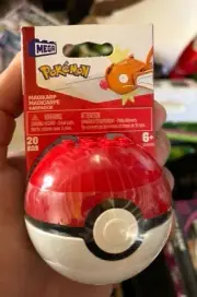 Pokemon Mega Construx Poke Ball Magikarp 20pcs Building Set