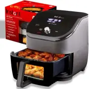 Vortex Plus 6QT Air Fryer with ClearCook Window & 6-in-1 Cooking Functions